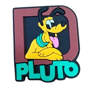 Pluto Croc Charm